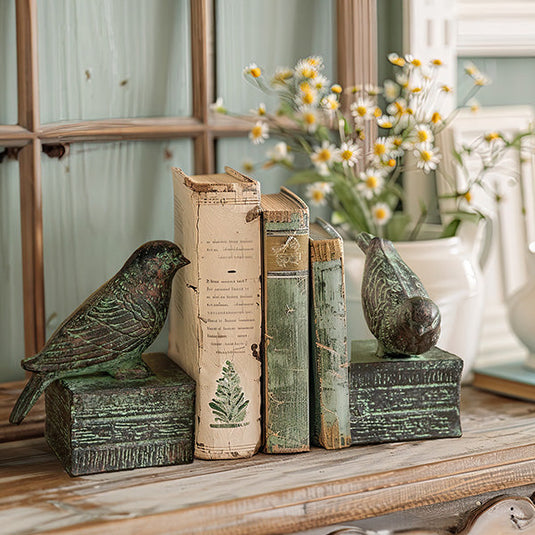 Perched Birds Bookends Whats trending CT