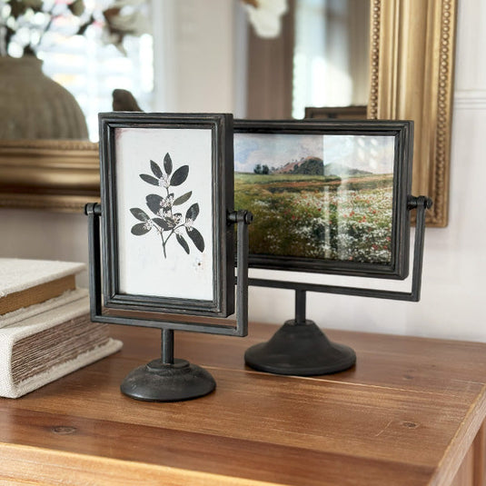 Swivel Metal Picture Frames, Set of Two Main ABH