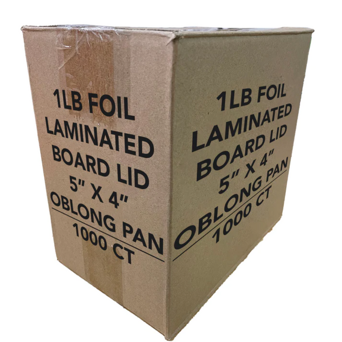 *WHOLESALE* Board Lid For 1Lb Aluminum Oblong Pan 5.5