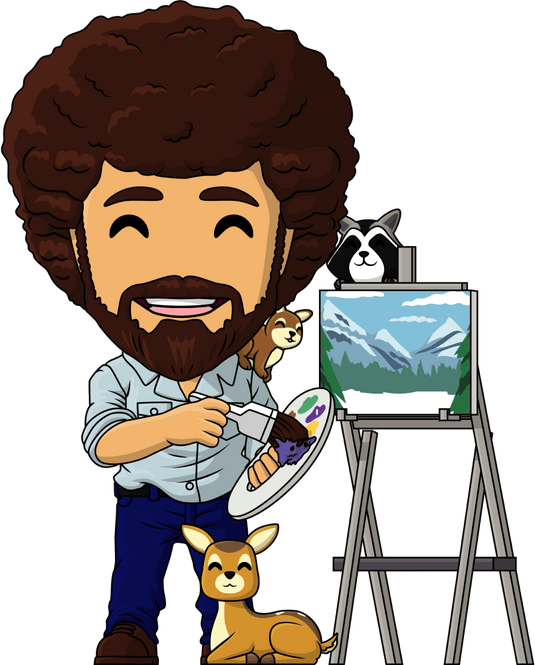 Bob Ross & Friends Bob Ross Youtooz Collectibles