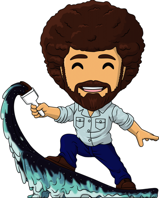 Bob Ross Happy Accidents Bob Ross Youtooz Collectibles