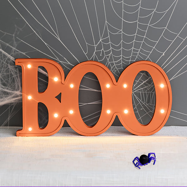 Light Up Boo Marquee Sign General TP