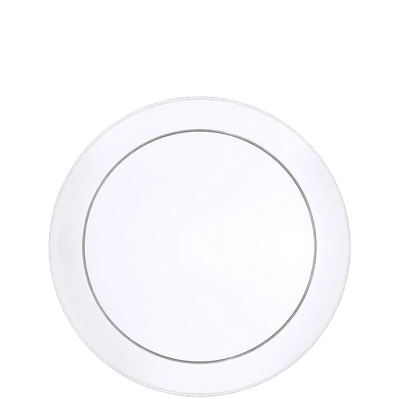 Load image into Gallery viewer, BULK Buffet Heavyweight plastic Plate Clear 6&quot; Disposable Plates Hanna K Signature
