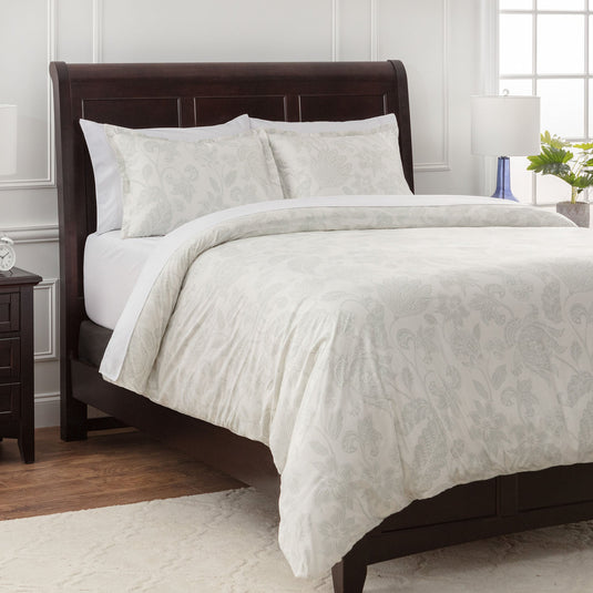 Paisley Sage Duvet Cover Set Collective Chanasya