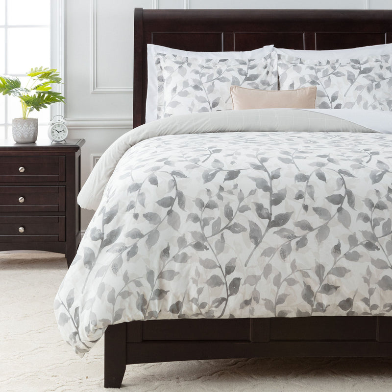 Load image into Gallery viewer, Layered Leaf Duvet Cover Set Collective Chanasya
