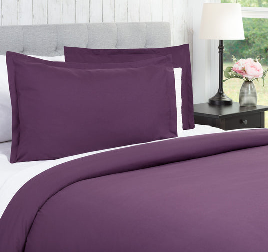 Solid Duvet Cover Set Collective Chanasya