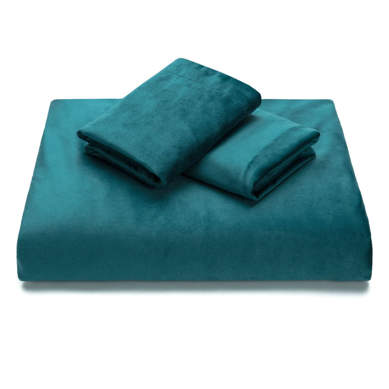 Load image into Gallery viewer, Velour Velvet Duvet Cover Set Collective Chanasya
