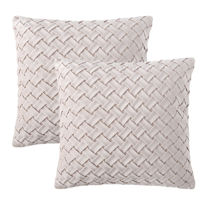 Load image into Gallery viewer, Lattice Throw Pillow Covers Collective Chanasya
