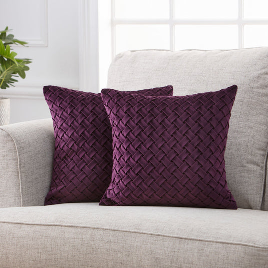 Lattice Throw Pillow Covers Collective Chanasya