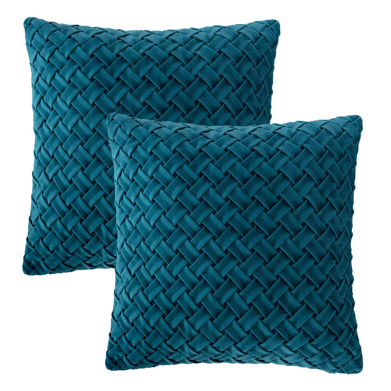 Load image into Gallery viewer, Lattice Throw Pillow Covers Collective Chanasya
