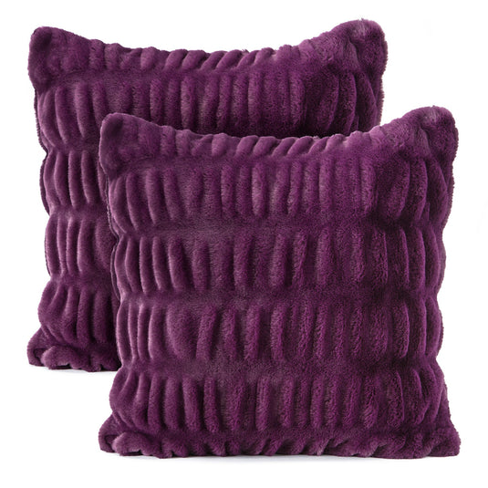 Ruched Throw Pillow Covers Collective Chanasya