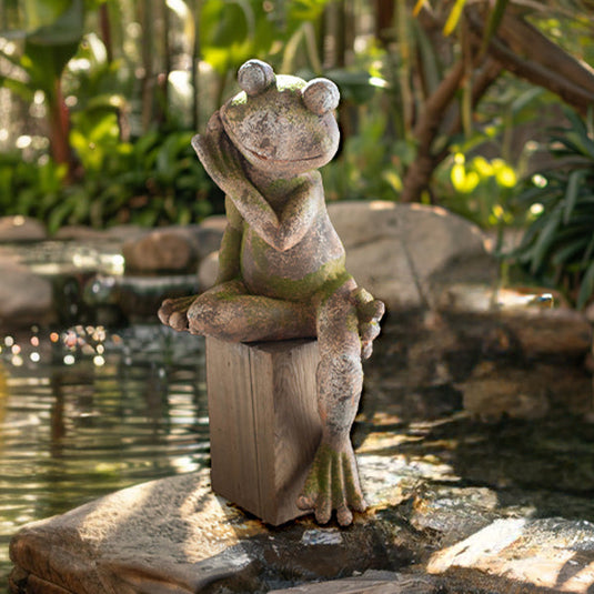 Garden Frog Statue General KAL