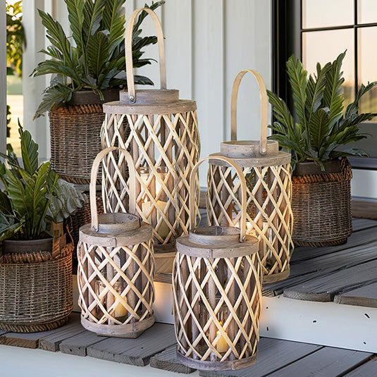 Willow Lanterns, Set of 4 General KAL