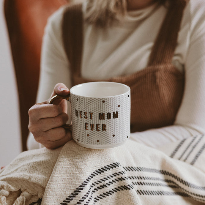 Best Mom Ever 17oz. Tile Coffee Mug Collective Sweet Water Decor