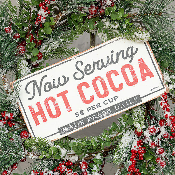 Serving Hot Cocoa Sign General RH