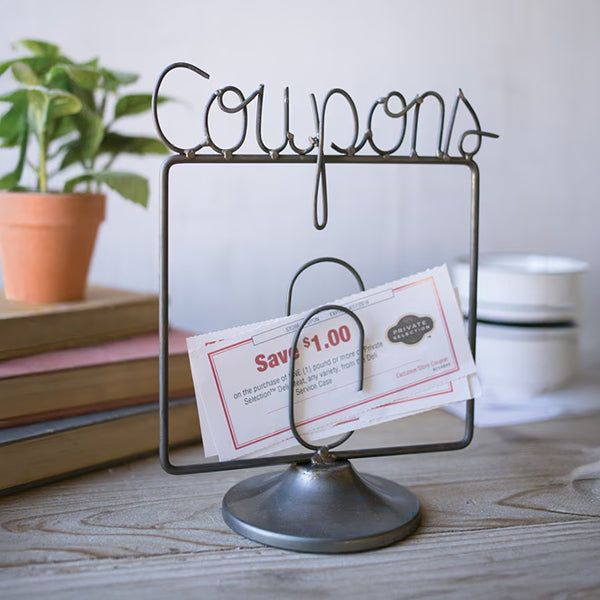 Metal Wire Coupon Holder Whats trending KAL