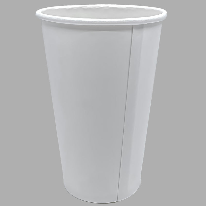 Load image into Gallery viewer, *WHOLESALE* 16 oz. - Disposable - White - Hot/Cold Cups | 1000 ct. Paper Cups VeZee
