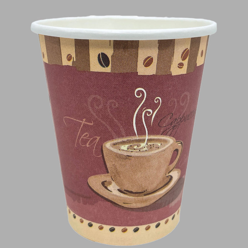 Load image into Gallery viewer, *WHOLESALE* 8 oz. - Disposable - Heaven - Hot/Cold Cups| 1000ct. Paper Cups VeZee
