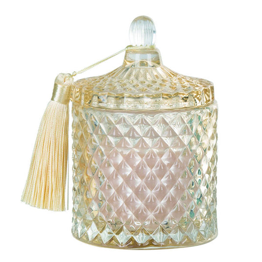 Candle Jar with Tassel, Choose Your Color Whats trending TP