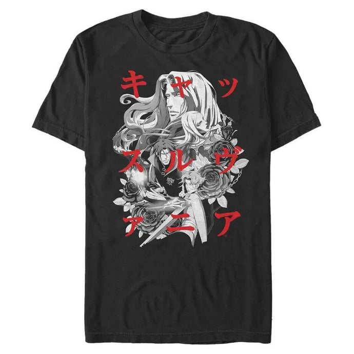 Castlevania - Katakana Title - T-Shirt Apparel Fifth Sun