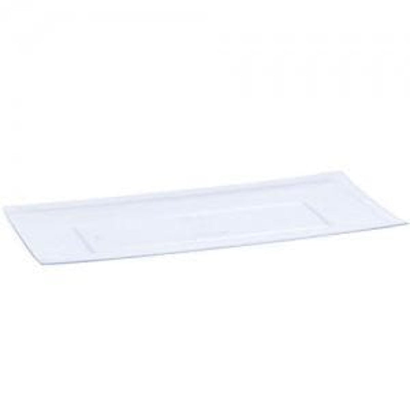 Load image into Gallery viewer, Clear 13&#39;&#39; X 6.25&#39;&#39; Rectangular Plastic Condiment Tray Serverware Lillian
