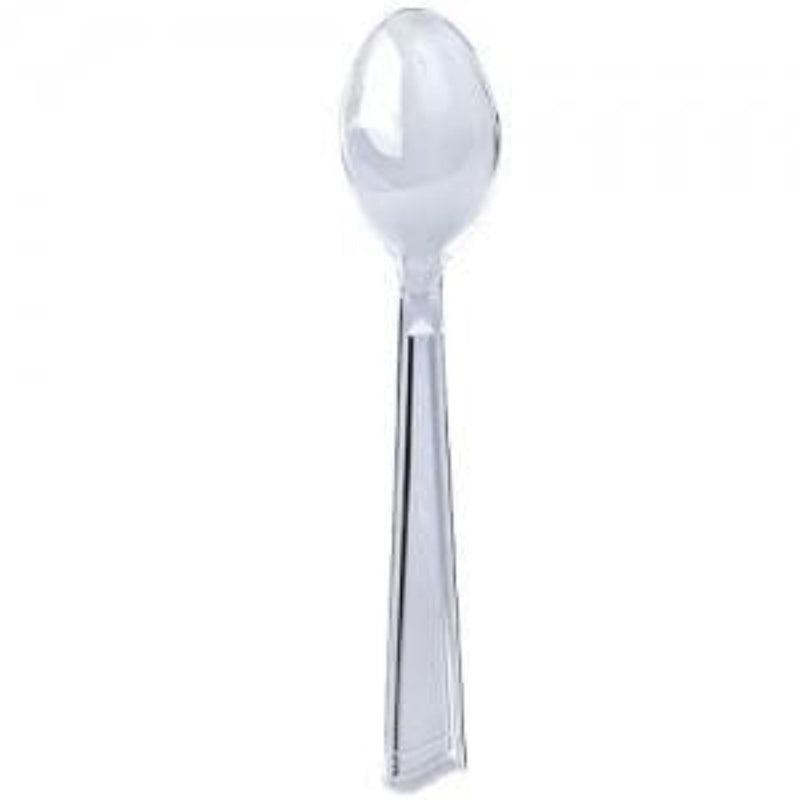 Load image into Gallery viewer, Clear Plastic Serving Spoon 10&quot; Serverware Hanna K Signature
