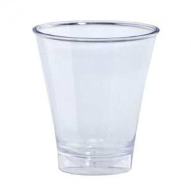 Load image into Gallery viewer, Clear XTRA HEAVY WEIGHT Plastic Double Shot Cup 5 oz Cups Lillian
