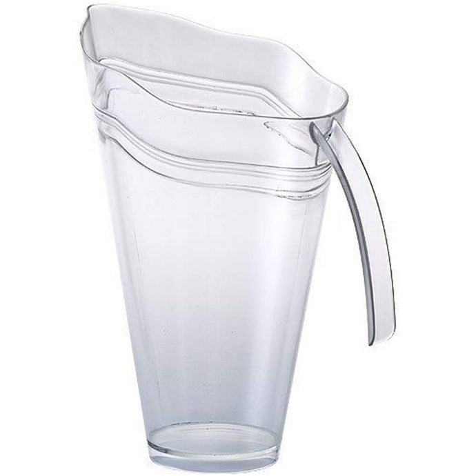 Hanna K. Signature 48oz Clear Plastic Pitcher Serverware Hanna K Signature