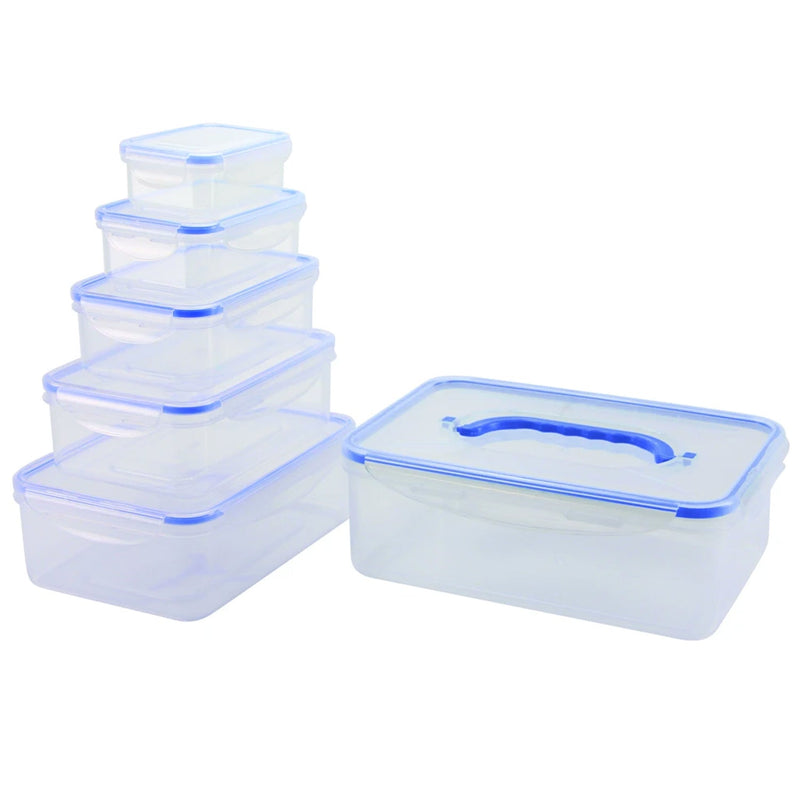 Load image into Gallery viewer, Nicole Home Collection Multi Premium Heavy Weight Plastic Clear Containers Food Storage &amp; Serving VeZee
