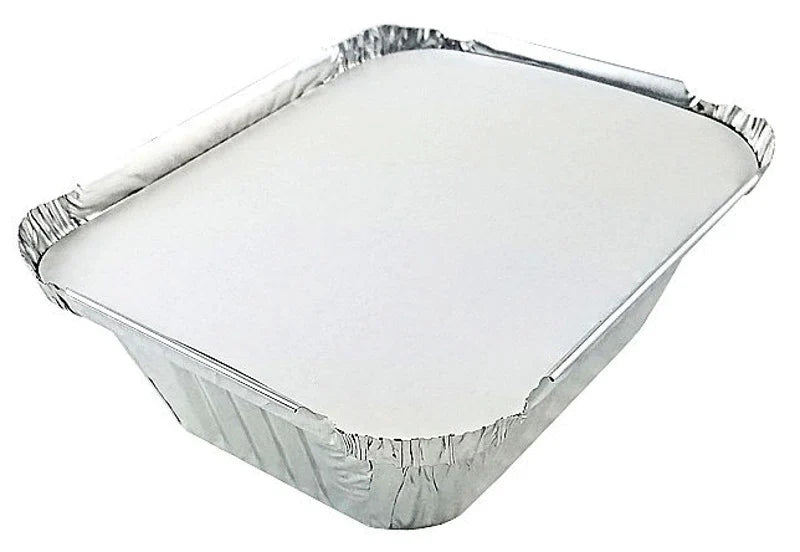 Load image into Gallery viewer, Board Lid For 5Lb Aluminum Oblong Pan 9.5&quot; x 7&quot; Disposable VeZee
