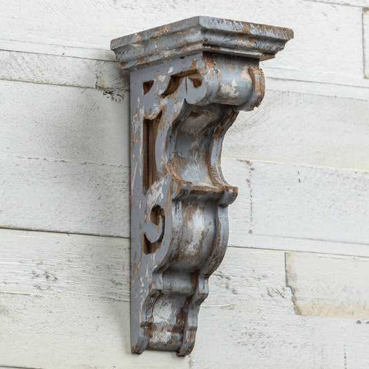 Antique Inspired Distressed Wooden Corbel, Pick Your Style Sale RH