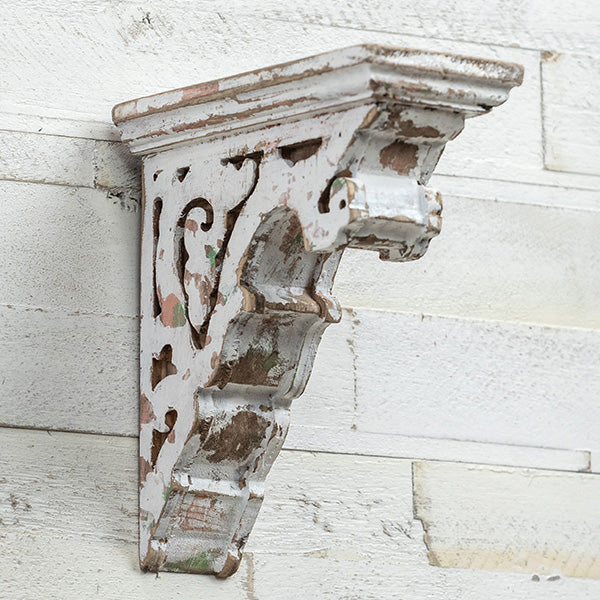 Load image into Gallery viewer, Antique Inspired Distressed Wooden Corbel, Pick Your Style Sale RH
