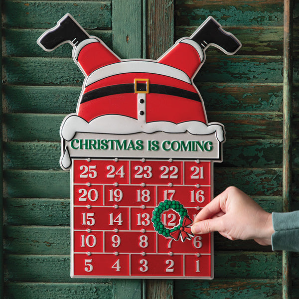 Magnetic Christmas Countdown Metal Sign General CTW