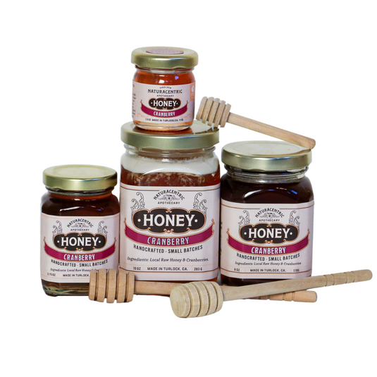 Cranberry Infused Honey Gift Naturacentric