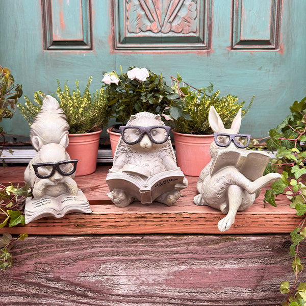 Studious Critters Garden Decor, Set of Three Shop TP