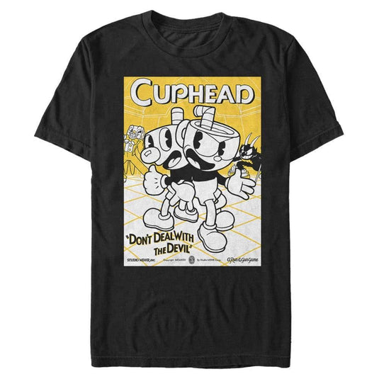 Cuphead - Cuphead Poster - T-Shirt Apparel Fifth Sun