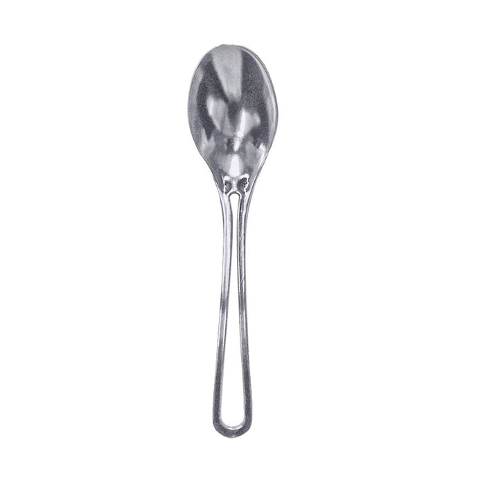 99¢ Modern Collection Contemporary Handle Tea Spoons Silver 20 count Decorline