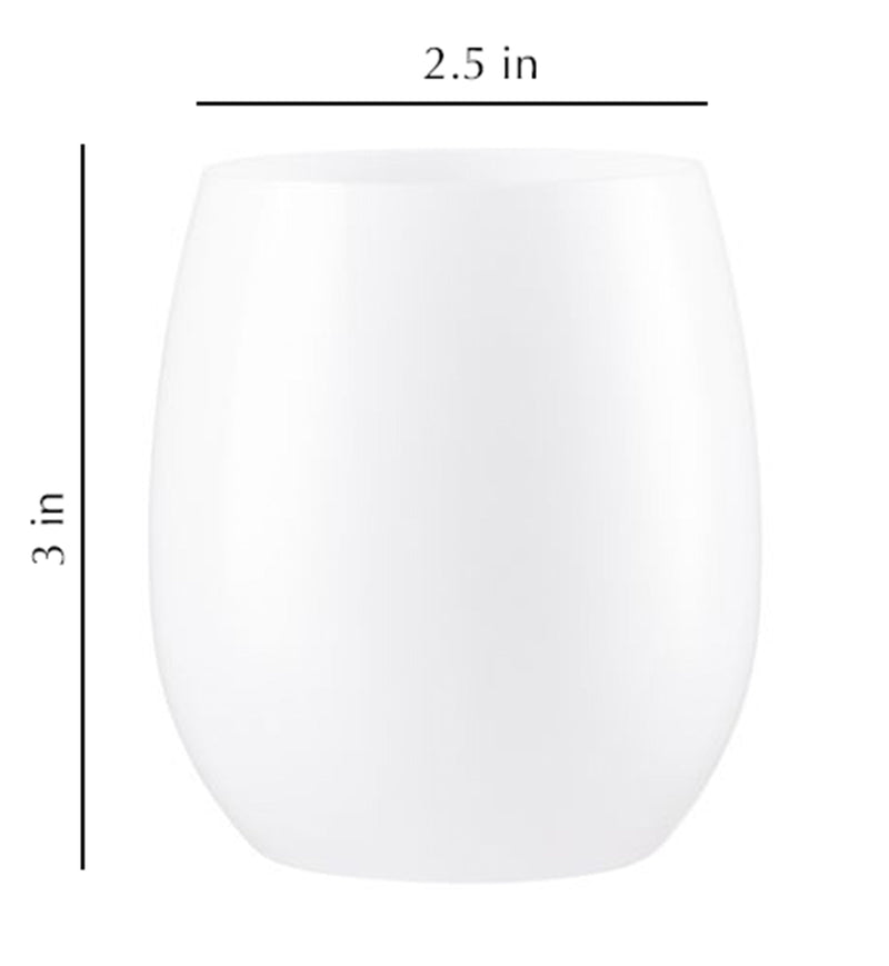 Load image into Gallery viewer, Stemless Plastic Wine Goblet 12oz White Wine Goblets Decorline
