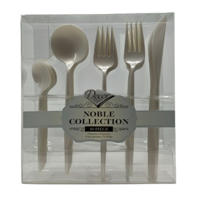 Load image into Gallery viewer, Noble Collection Pearl Flatware Set Tablesettings Decorline
