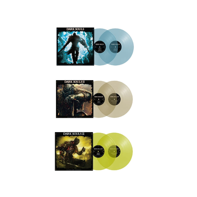 Dark Souls I, II, III - Original Game Soundtracks - IGN Exclusive Color Variants 6 LP Vinyl - Set of 3 Vinyl Records Spacelab9