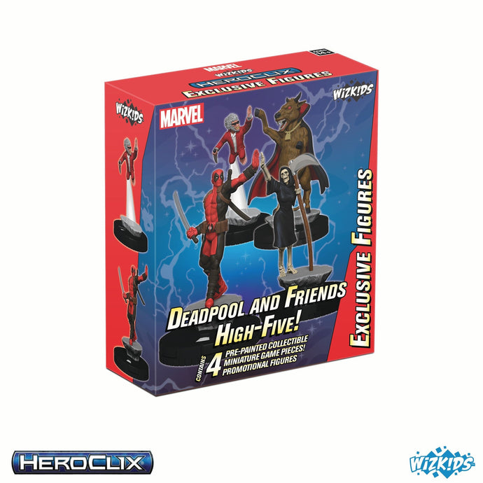 Deadpool - Marvel HeroClix: Deadpool and Friends High-Five! - Mini Figures - Exclusive Collectibles WizKids