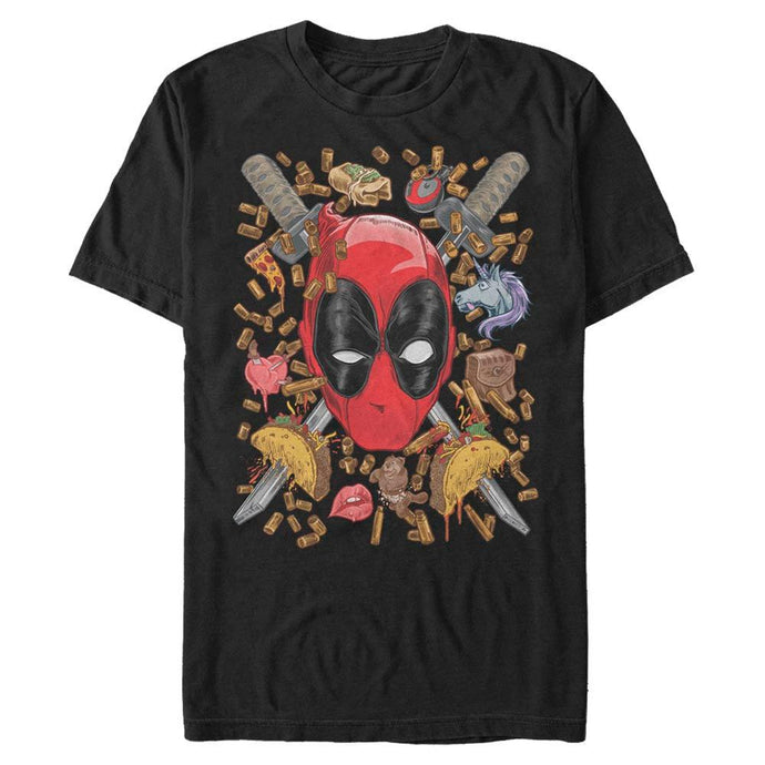 Deadpool - Shells And Tacos - T-Shirt Apparel Fifth Sun