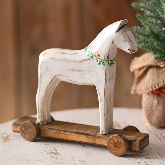 Vintage Inspired Holiday Horse Figurine Whats trending CT