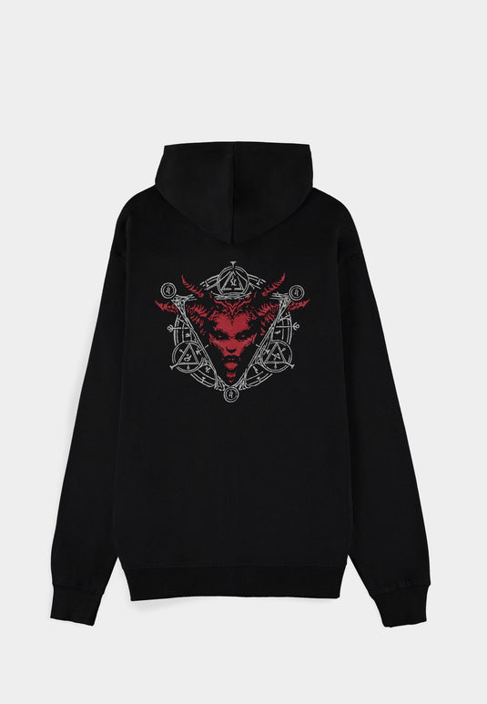 Diablo IV - Lilith Rising - Full Zip Hoodie Apparel Difuzed