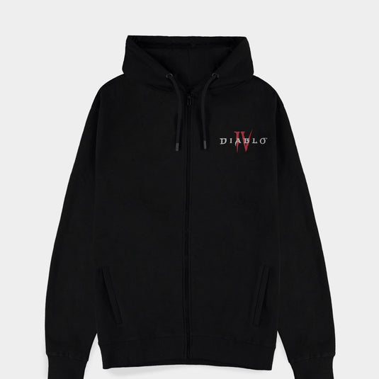 Diablo IV - Lilith Rising - Full Zip Hoodie Apparel Difuzed