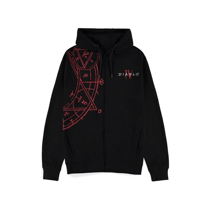 Diablo IV - Lilith's Sigil - Full Zip Hoodie Apparel Difuzed