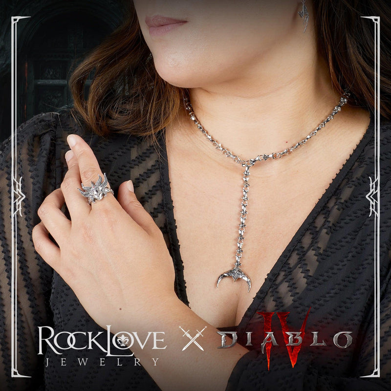 Load image into Gallery viewer, Diablo IV - RockLove Lilith - Ring Accessories RockLove Jewelry
