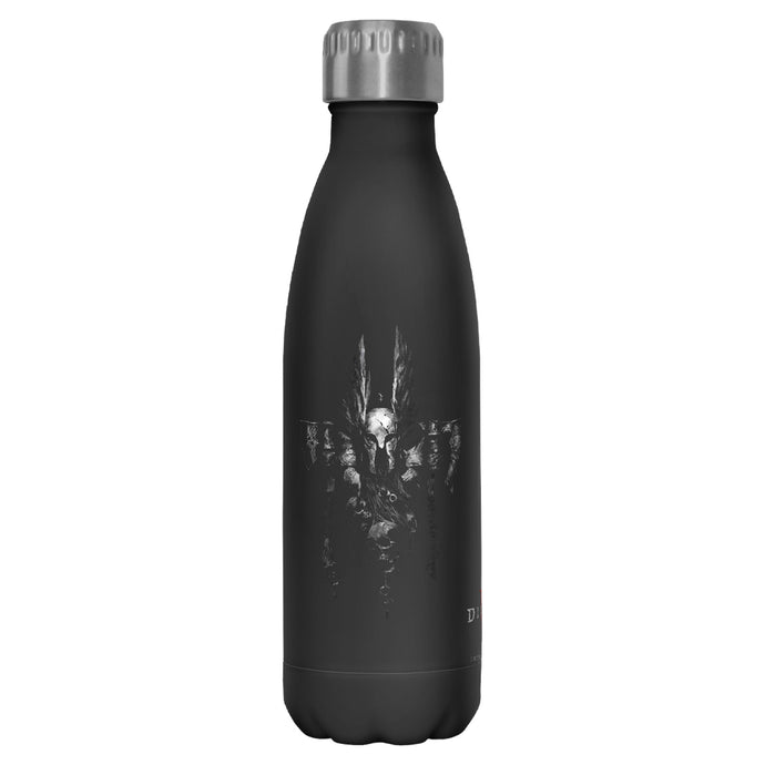 Dungeons and Dragons - Barbarian Sigil - Black 17 oz Stainless Steel Bottle Homewares Fifth Sun