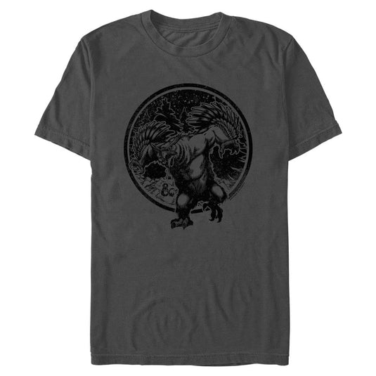 Dungeons and Dragons - Owlbear Woodcut - T-Shirt Apparel Fifth Sun