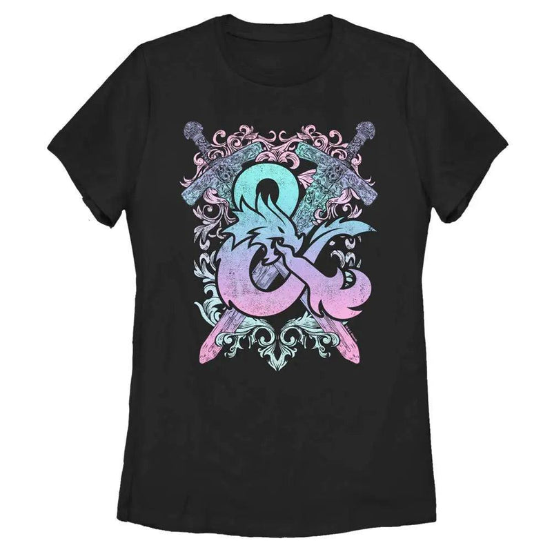 Load image into Gallery viewer, Dungeons and Dragons - Pastel Logo - T-Shirt Apparel Fifth Sun
